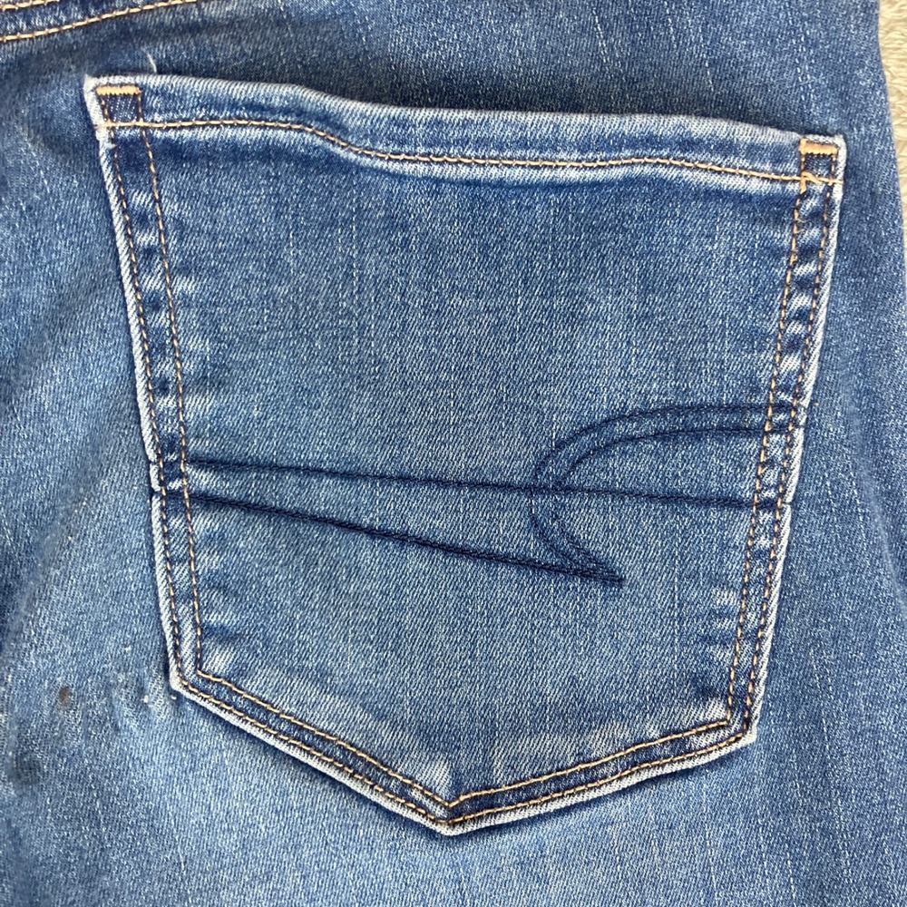 American Eagle Jeans Women's High Rise Jegging Next Level Stretch Size 8 Long - Picture 6 of 16